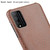 For Huawei Honor Play 4T Pro Shockproof Crocodile Texture PC + PU Case(Brown)