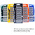 Portable Cloth Bag Mobile Phone Disassembly Maintenance Tool Multi-function Combination Tool Screwdriver Set(Blue)