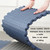 10 PCS Household Children Bedroom Stitching Leaf Pattern Thick Foam Crawling Mat, Size: 30x2.5cm(Yellow)