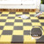 10 PCS Household Children Bedroom Stitching Leaf Pattern Thick Foam Crawling Mat, Size: 30x2.5cm(Yellow)