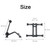 WEST BIKING Portable Bicycle Parking Display Stand(Black)