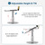 Z30 360 Rotating Lifting Aluminum Alloy Laptop Bracket(Silver)