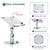 Z30 360 Rotating Lifting Aluminum Alloy Laptop Bracket(Silver)