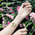 50 PCS Literary Small Fresh Flower Tattoo Sticker Rose Waterproof Lasting Arm Sticker(Q-017)