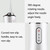 6886 Dental Flusher Water Dental Floss Portable Household Teeth Oral Cleaning Dental Scaler, Band Width: 4 Heads(White)