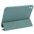 For iPad mini 6 Multi-folding Horizontal Flip Honeycomb PU Leather + Shockproof TPU Tablet Case with Holder(Dark Green)