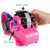 Multifunctional Tape Cutter Automatic Roller Tape Holder(46mm Rose Red)