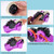 Multifunctional Tape Cutter Automatic Roller Tape Holder(46mm Rose Red)