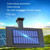 TG-TY081 LED Solar Wall Light Body Sensation Outdoor Waterproof Courtyard Lamp with Remote Control, Style: 160 LED Splitable