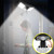 TG-TY081 LED Solar Wall Light Body Sensation Outdoor Waterproof Courtyard Lamp with Remote Control, Style: 160 LED Splitable