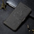 Feather Pattern Litchi Texture Horizontal Flip Leather Case with Wallet & Holder & Card Slots For Galaxy A70(Gray)