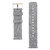Simple Fashion Canvas Watch Band for Fitbit Versa / Versa 2(Grey)