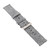 Simple Fashion Canvas Watch Band for Fitbit Versa / Versa 2(Grey)