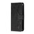 For iPhone 11 Feather Pattern Litchi Texture Horizontal Flip Leather Case with Wallet & Holder & Card Slots (Black)