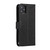 For iPhone 11 Feather Pattern Litchi Texture Horizontal Flip Leather Case with Wallet & Holder & Card Slots (Black)