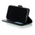 For iPhone 11 Feather Pattern Litchi Texture Horizontal Flip Leather Case with Wallet & Holder & Card Slots (Black)