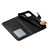 For iPhone 11 Feather Pattern Litchi Texture Horizontal Flip Leather Case with Wallet & Holder & Card Slots (Black)