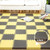 10 PCS Household Children Bedroom Stitching Leaf Pattern Thick Foam Crawling Mat, Size: 30x2.5cm(Orange)