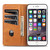 AZNS Magnetic Calf Texture Horizontal Flip Leather Case with Card Slots & Holder & Wallet For iPhone 6 Plus(Dark Blue)