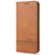 For iPhone XS Max AZNS Magnetic Calf Texture Horizontal Flip Leather Case with Card Slots & Holder & Wallet(Light Brown)