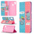 For Samsung Galaxy A11 Colored Drawing Pattern Invisible Magnetic Horizontal Flip PU Leather Case with Holder & Card Slots & Wallet(Elephant)