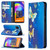 For Samsung Galaxy A31 Colored Drawing Pattern Invisible Magnetic Horizontal Flip PU Leather Case with Holder & Card Slots & Wallet(Kingdee)
