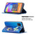 For Samsung Galaxy A31 Colored Drawing Pattern Invisible Magnetic Horizontal Flip PU Leather Case with Holder & Card Slots & Wallet(Kingdee)
