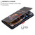 For iPhone XS Max Colored Drawing Pattern Invisible Magnetic Horizontal Flip PU Leather Case with Holder & Card Slots & Wallet(Bear)