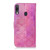 For Galaxy A20 / A30 Solid Color Colorful Magnetic Buckle Horizontal Flip PU Leather Case with Holder & Card Slots & Wallet & Lanyard(Pink)