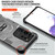For Samsung Galaxy S20 Ultra wlons Explorer Series PC+TPU Protective Case(Navy Blue)
