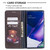For Samsung Galaxy Note20 Ultra Colored Drawing Pattern Invisible Magnetic Horizontal Flip PU Leather Case with Holder & Card Slots & Wallet(Bear)