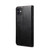 For iPhone 11 Simple Wax Crazy Horse Texture Horizontal Flip Leather Case with Card Slots & Wallet (Black)