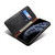 For iPhone 11 Simple Wax Crazy Horse Texture Horizontal Flip Leather Case with Card Slots & Wallet (Black)