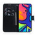 For Samsung Galaxy F41 Coloured Drawing Horizontal Flip Leather Case, with Holder & Card Slots & Wallet(Anger)