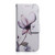 For Samsung Galaxy F41 Coloured Drawing Horizontal Flip Leather Case, with Holder & Card Slots & Wallet(Magnolia Flower)