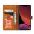 For iPhone XR Calf Texture Double Fold Clasp Horizontal Flip Leather Case with Photo Frame & Holder & Card Slots & Wallet(Rose Gold)