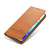 For Samsung Galaxy A42 5G AZNS Magnetic Calf Texture Horizontal Flip Leather Case with Card Slots & Holder & Wallet(Light Brown)
