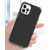 For iPhone 12 / 12 Pro Carbon Fiber Acrylic Protective Case(Black)