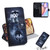 For Galaxy A10s Painting Pattern Coloured Drawing Horizontal Flip Leather Case with Holder & Card Slots & Wallet(Wolf And Dog)