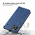 For iPhone 11 Pro Max Skin-feel Calfskin Texture Magnetic Dual-Fold Horizontal Flip Leather Case with Holder & Card Slots & Wallet (Blue)