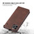 For iPhone 11 Pro Skin-feel Calfskin Texture Magnetic Dual-Fold Horizontal Flip Leather Case with Holder & Card Slots & Wallet (Coffee)