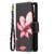 For Samsung Galaxy A72 5G / 4G Colored Drawing Pattern Zipper Horizontal Flip Leather Case with Holder & Card Slots & Wallet(Lotus)