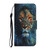 For Samsung Galaxy A02s Coloured Drawing Pattern Horizontal Flip PU Leather Case with Holder & Card Slots & Wallet & Lanyard(Lion)