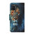 For Samsung Galaxy A02s Coloured Drawing Pattern Horizontal Flip PU Leather Case with Holder & Card Slots & Wallet & Lanyard(Lion)