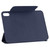 For iPad mini 6 Horizontal Flip Ultra-thin Fixed Buckle Magnetic PU Tablet Case With Three-folding Holder & Sleep / Wake-up Function(Dark Blue)