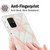 For Samsung Galaxy A71 5G 3D Electroplating Marble Pattern TPU Protective Case(Pink White)
