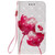 For iPhone 11 Pro 3D Painted Pattern Horizontal Flip Leather Case, with Wallet & Holder & Card Slots & Lanyard(Red Rose)