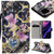 For iPhone 11 Pro 3D Painted Pattern Horizontal Flip Leather Case, with Wallet & Holder & Card Slots & Lanyard(Pink Butterfly)