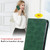 For Samsung Galaxy A02s (EU Version) Lucky Flowers Embossing Pattern Magnetic Horizontal Flip Leather Case with Holder & Card Slots(Yellow Brown)