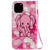 For iPhone 11 Pro Painted Pattern Horizontal Flip Leather Case, with Wallet & Holder & Card Slots & Lanyard(Pink Elephant)